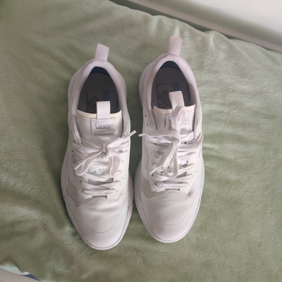 White Vans Sneakers - Picture 8 of 9